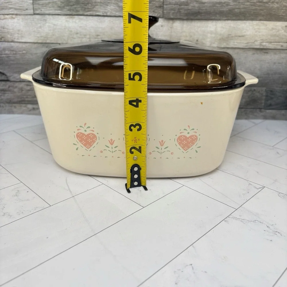 Corning Ware Casserole - Forever Yours  A-5-B w/ Lid - 5 Liter with Lid